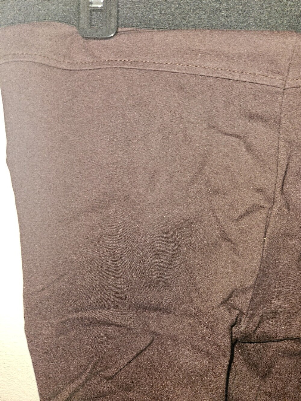 Gap Womans Brown Pants With Black/White Stripes Size Xl - Picture 7 of 14
